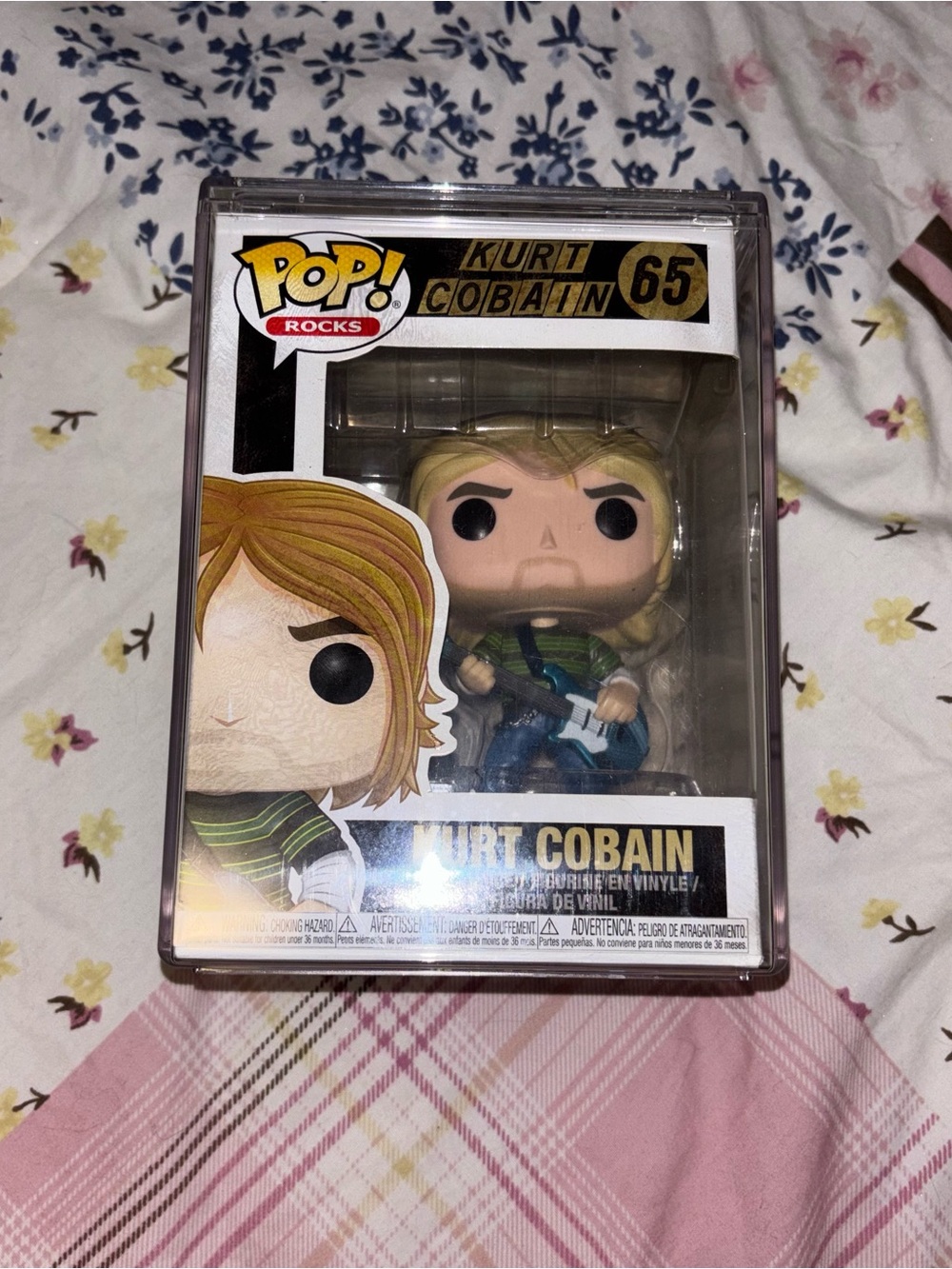 Kurt Cobain Funko Pop & Protector